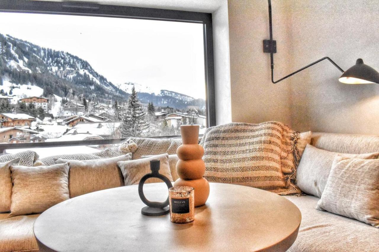 Apartment Wabi-Sabi By Japandi Home Megève Eksteriør bilde